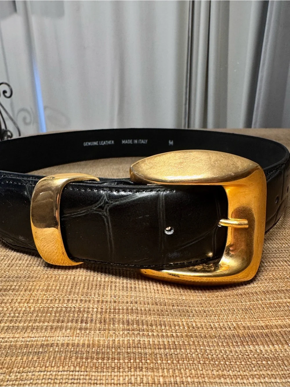 Vintage black genuine